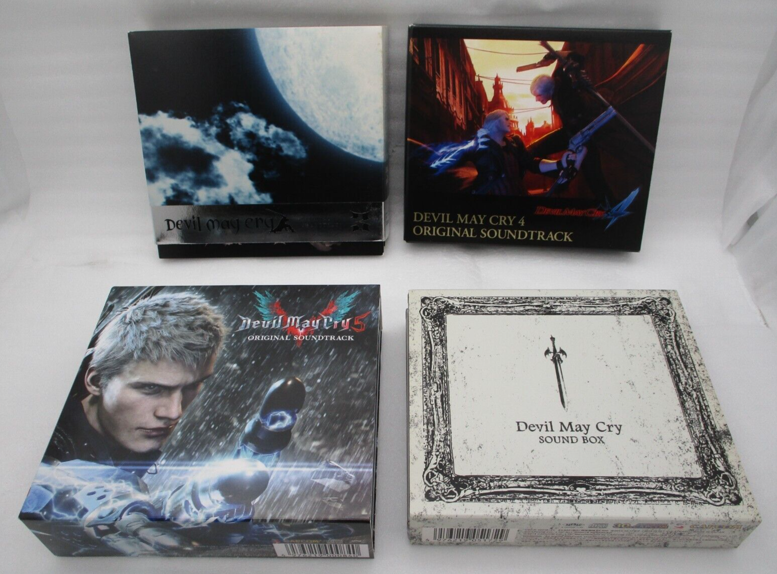 CD DEVIL MAY CRY 3 4 5 Original Soundtrack & SOUND BOX Japan CD DEVIL MAY CRY 3 4 5 Original Soundtrack & SOUND BOX Japan