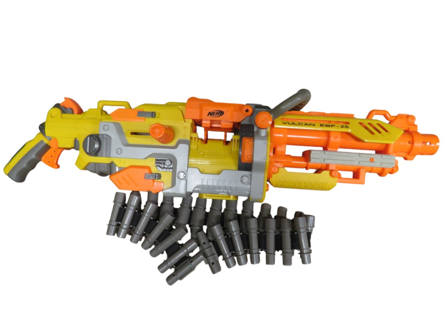 Nerf N-Strike Vulcan EBF-25 Dart Blaster Complete With Belt