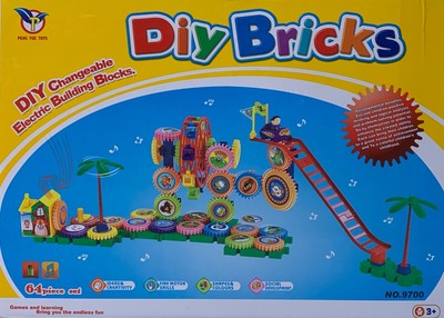 DIY Bricks Changeable Electric Building Blocks BRAND NEW