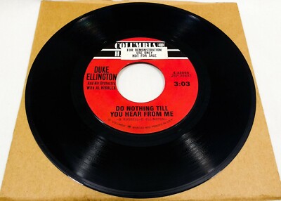 Duke Ellington ''Dont Get Around Much Anymore / Do Nothing Till You Hear From Me''