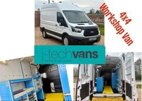 2018 Ford Transit 2.0 TDCi 130ps L2 H3 AWD / Trail Van ***4x4 Workshop Van*** PA