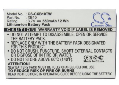 XB10  Battery for Xact Communication Wristlinx x3x  Wristlinx x2x   xb10     NEW