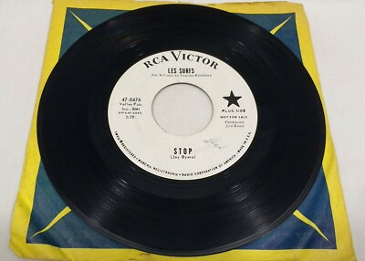 Les Surfs ''Stop / Just For The Boy'' 1964 47-8476 7'' 45 rpm Vinyl Record Promo