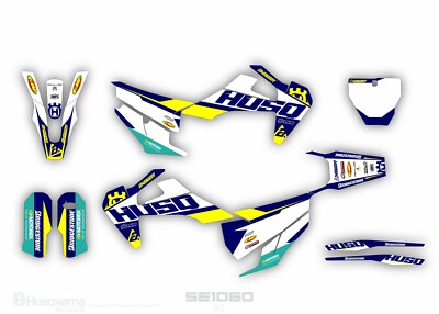 Graphics Kit Husqvarna TC FC TX FX 2019 2020 2021 2022 125/250/300/350/450 Decal