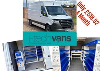 2022 Mercedes-Benz Sprinter 3.5t L2 H2 Mwb Van ***Workshop Van***Only £518.92 Mo