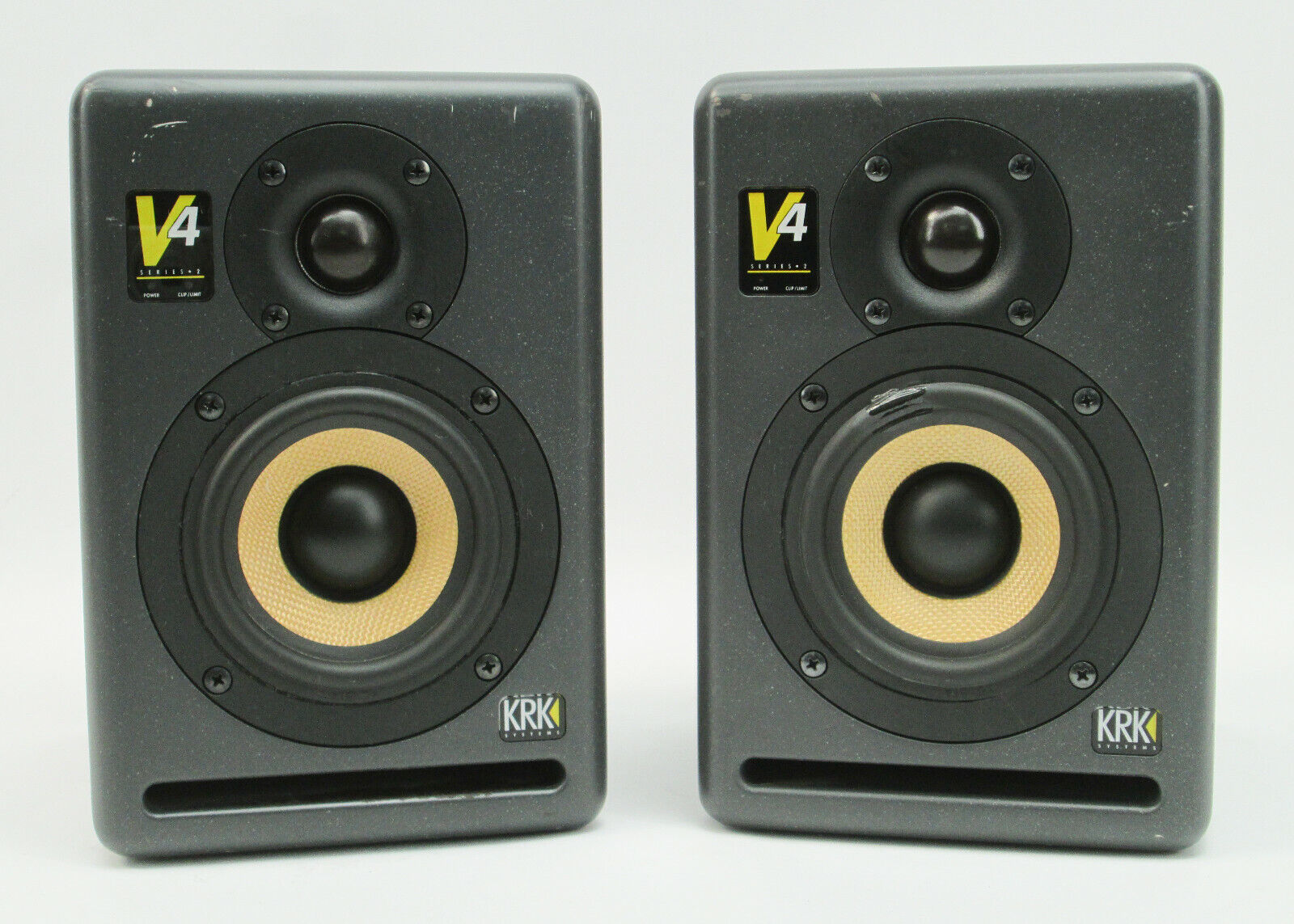 PAIR of KRK V4 Series 2 II Bi-Amplified Studio Monitors PAIR of KRK V4 Series 2 II Bi-Amplified Studio Monitors