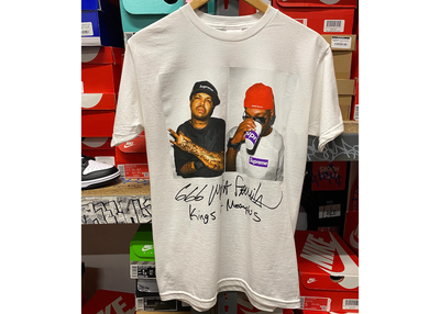 Size S Brand New Supreme Three 6 Mafia Photo Tee White FW12 eBay