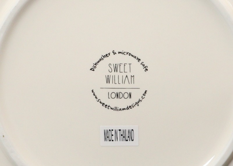 SWEET WILLIAMS London LABRADOR Large Ceramic Dog Food or Water Bowl