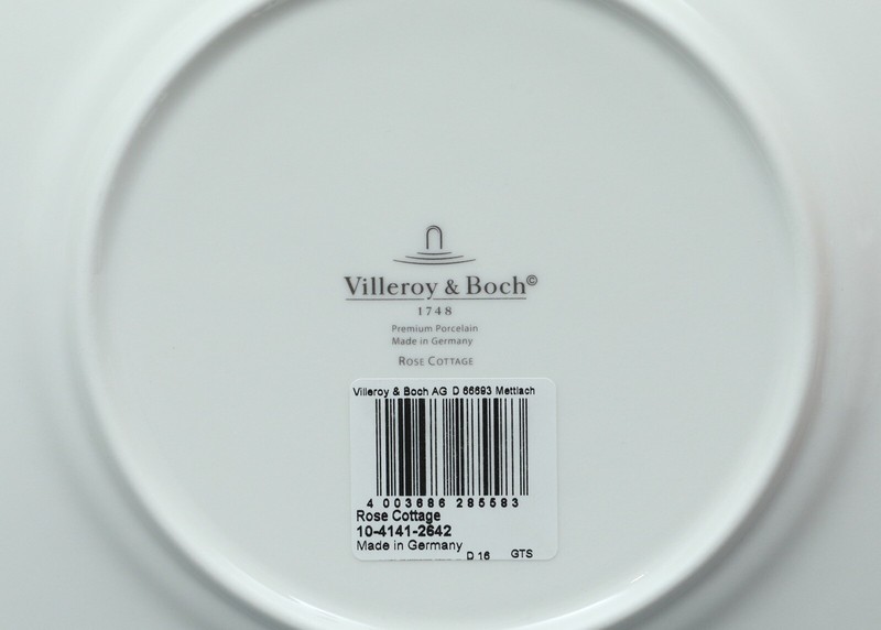 2 Villeroy Boch Rose Cottage 3 Premium Porcelain Salad Accent