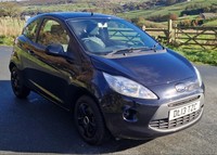 2013 Ford Ka 1.2 Edge 3dr [Start Stop] BLACK HATCHBACK Petrol Manual
