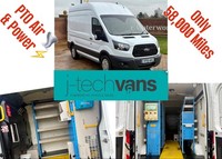 2019 Ford Transit 2.0 TDCi L2 H2 Mwb Van ***PTO Compressor & Generator***Utility