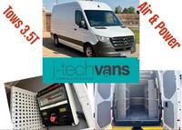 2021 Mercedes-Benz Sprinter L2 H2 Mwb Van ***Utility Spec OBP 110v & Air***7000k