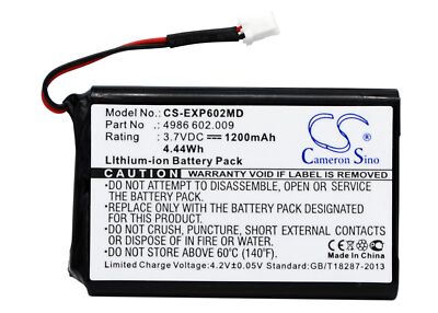 1200mAh Battery for Eppendorf Multipette E3, Multipette E3x, Stream,4986 602.009
