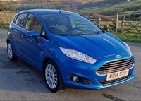 2014 Ford Fiesta 1.0 EcoBoost Titanium 5dr BLUE HATCHBACK Petrol Manual