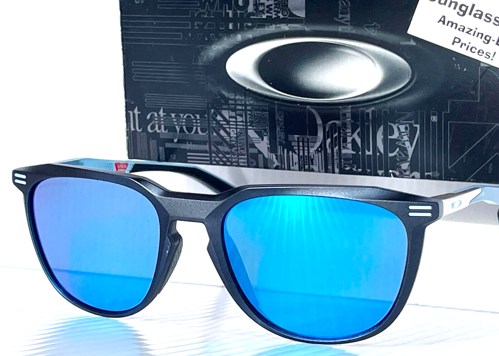 New OAKLEY THURSO Blue Steel PRIZM Sapphire Blue Lens