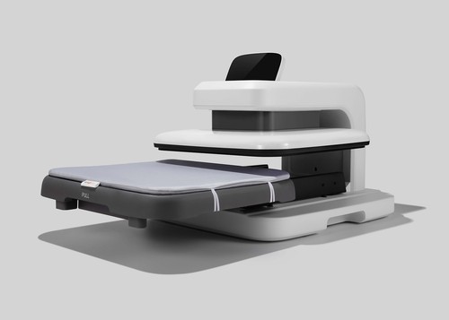 HTVRONT Auto Heat Press 2-Digit 15x15 in Plate T Shirt Printing Machine White