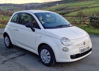 2014 Fiat 500 1.2 Pop 3dr [Start Stop] WHITE HATCHBACK Petrol Manual