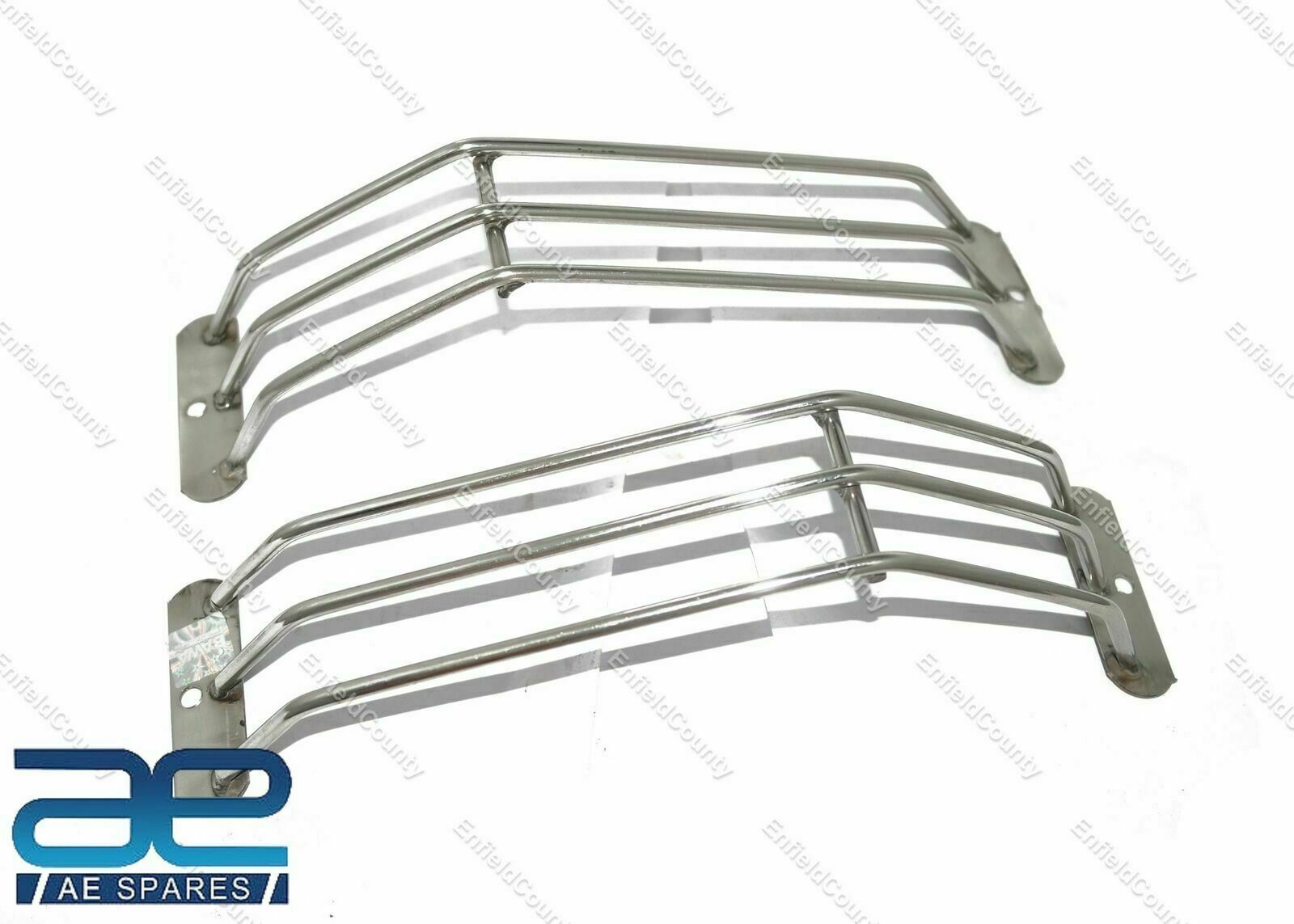 Pair Front Indicator Turn Light Grill Protector Stone Guard 3 Wheel Tuk Tuk  