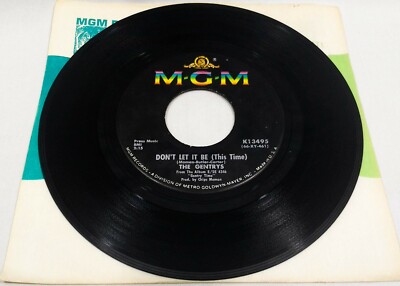 The Gentrys  ''Everyday I Have To Cry / Don't Let It Be (This Time)'' 1969 K13495