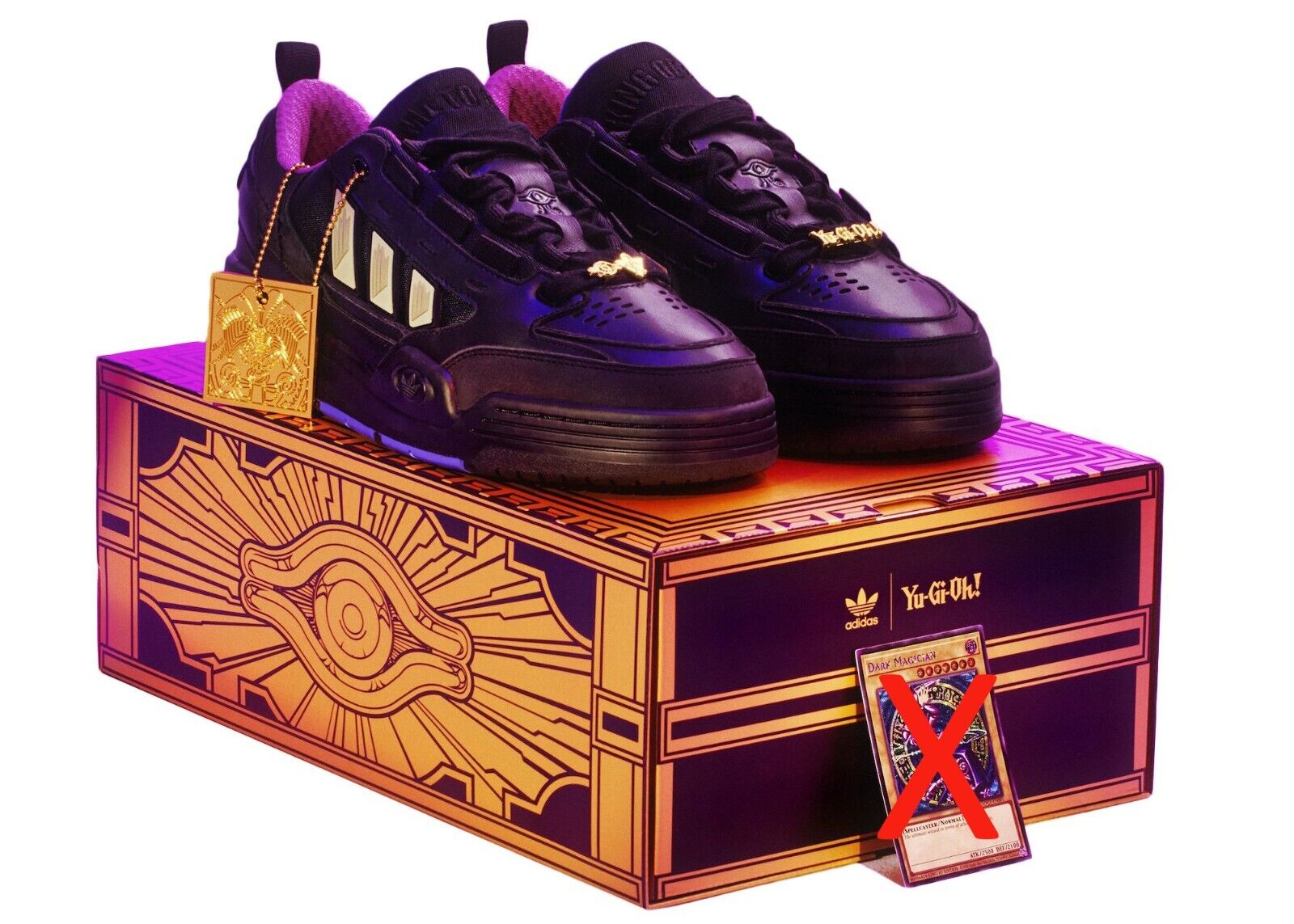 New Adidas Yu-Gi-Oh! Yugi's World Dark Magician Shoes New Adidas Yu-Gi-Oh! Yugi's World Dark Magician Shoes