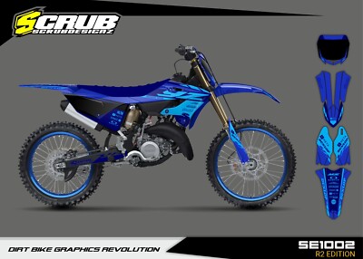 Graphics YZ125 YZ250 Yamaha 2022 2023 2024 Decals Stickers