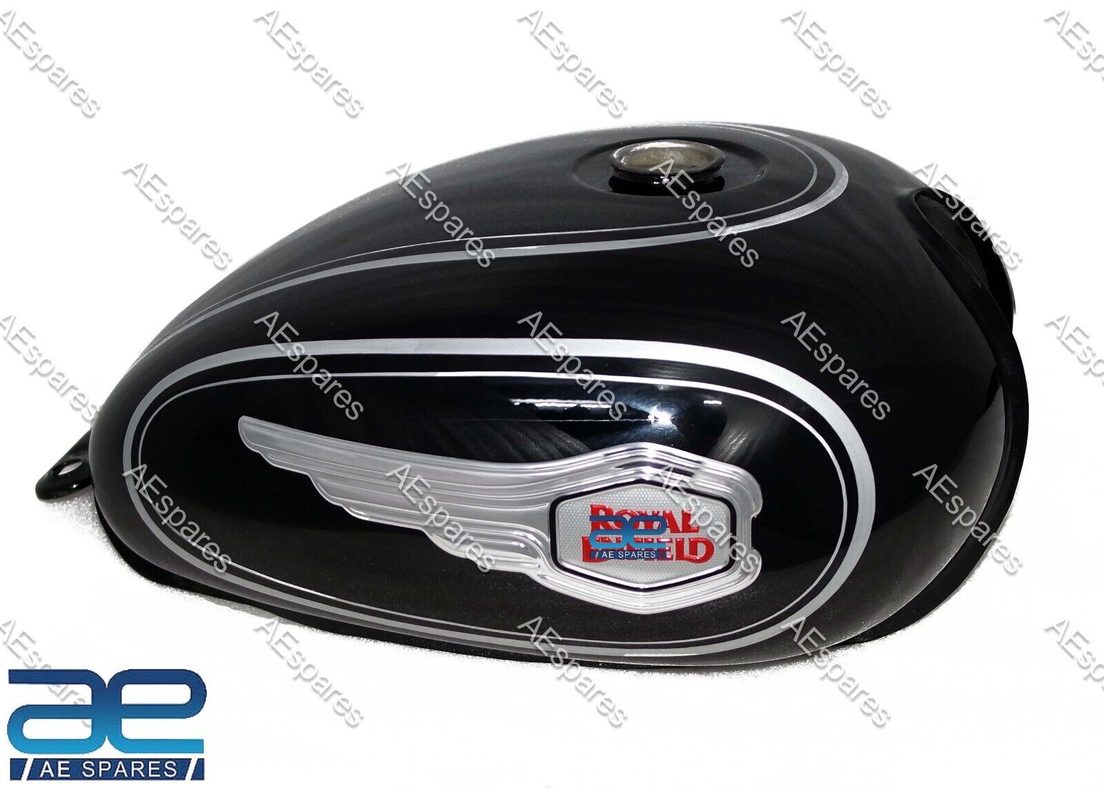 For Royal Enfield Bullet 500cc Gas Petrol Fuel Tank With Badges 866262 