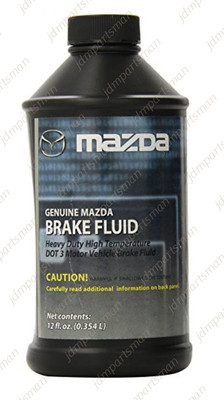 Brake Fluid Genuine FOR Mazda DOT-3 High Temperature 12 fl.oz-0000-77-130E-10