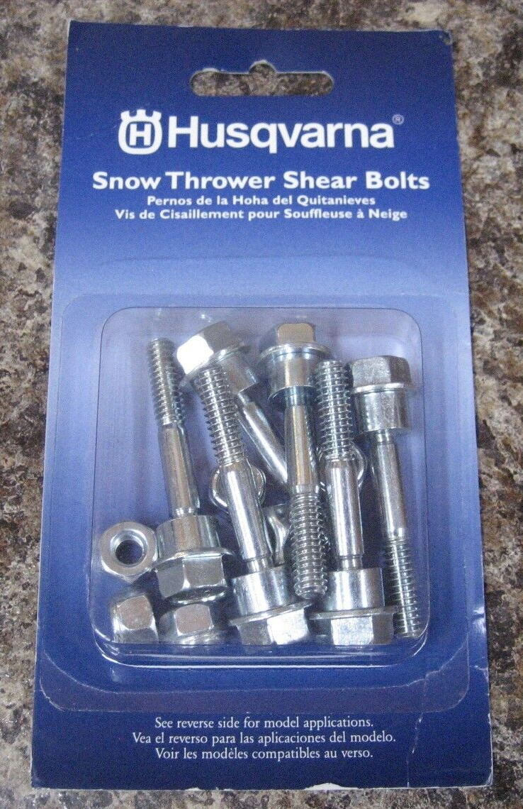 Shear Pins Husqvarna Snow Blower