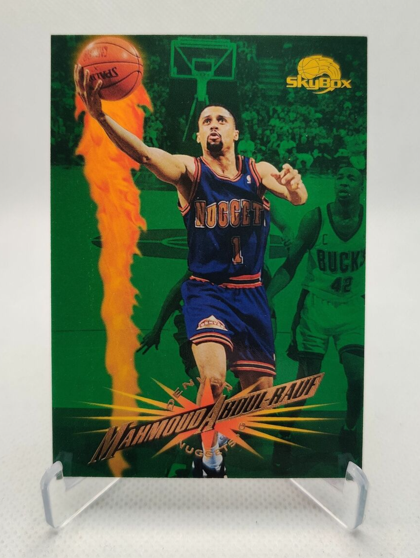 NBA DENVER NUGGETS ABDUL RAUF 激レア Rare Champion Denver Nuggets Mahmoud Abdul Rauf Jersey Men's