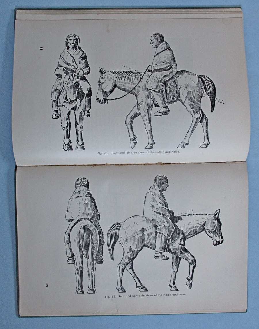 Vintage Ben Hunt Whittling Handbook - Illustrated 1947