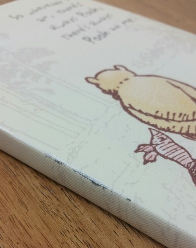 Winnie the Pooh Disney Piglet Always With Me Canvas Art Deco Christopher