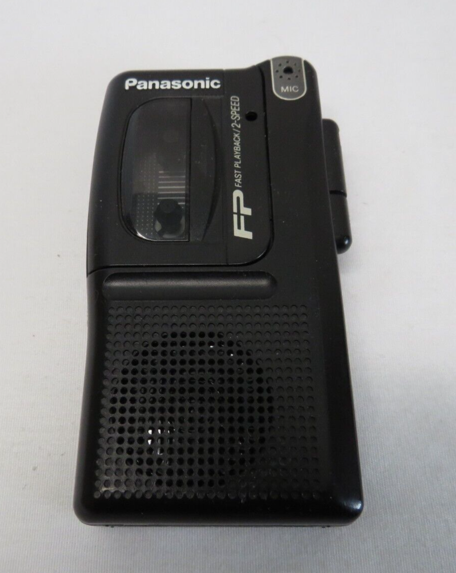 PANASONIC FP Fast Playback 2-Speed Microcassette RecorderRN-202
