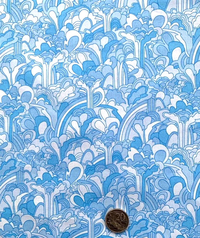 Rare Beatles Yellow Submarine By Vip Cranston  - 100% Cotton - 50 Cms X 110 Cms