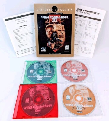 Wing Commander III: Heart of the Tiger (PC CD-ROM) Big Box