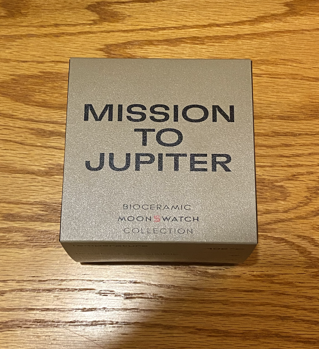 Pre-owned Swatch Omega  Moon Mission To Jupiter Watch In Box