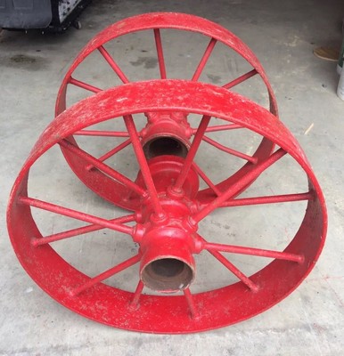 Primitives Cast Iron Wheels
