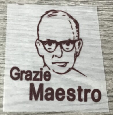 Roma-Parma Patch Speciale Sulla Maglia in onore I d Morrison s  Gracie Maestro  