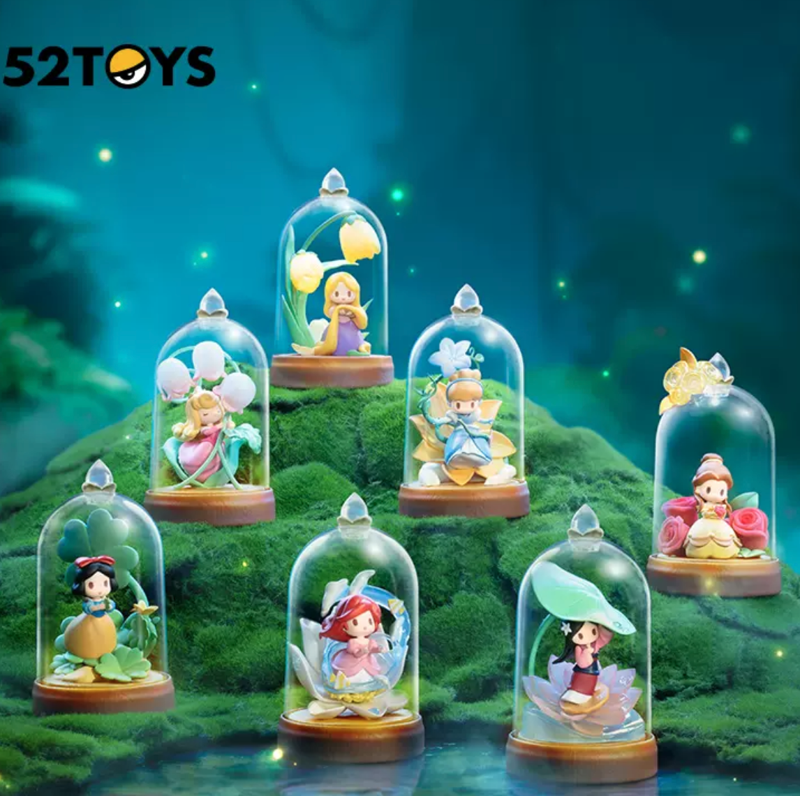 シークレット】 52TOYS x DISNEY ディズニー FLOWER AND SHADOW