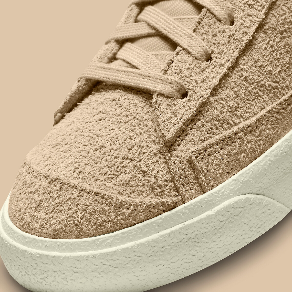 

Мужские кроссовки Nike Blazer Mid 77 PRM Rattan Beige Coconut Chocolate Brown DM0178-200 sz 9, Коричневый, Nike Blazer 77
