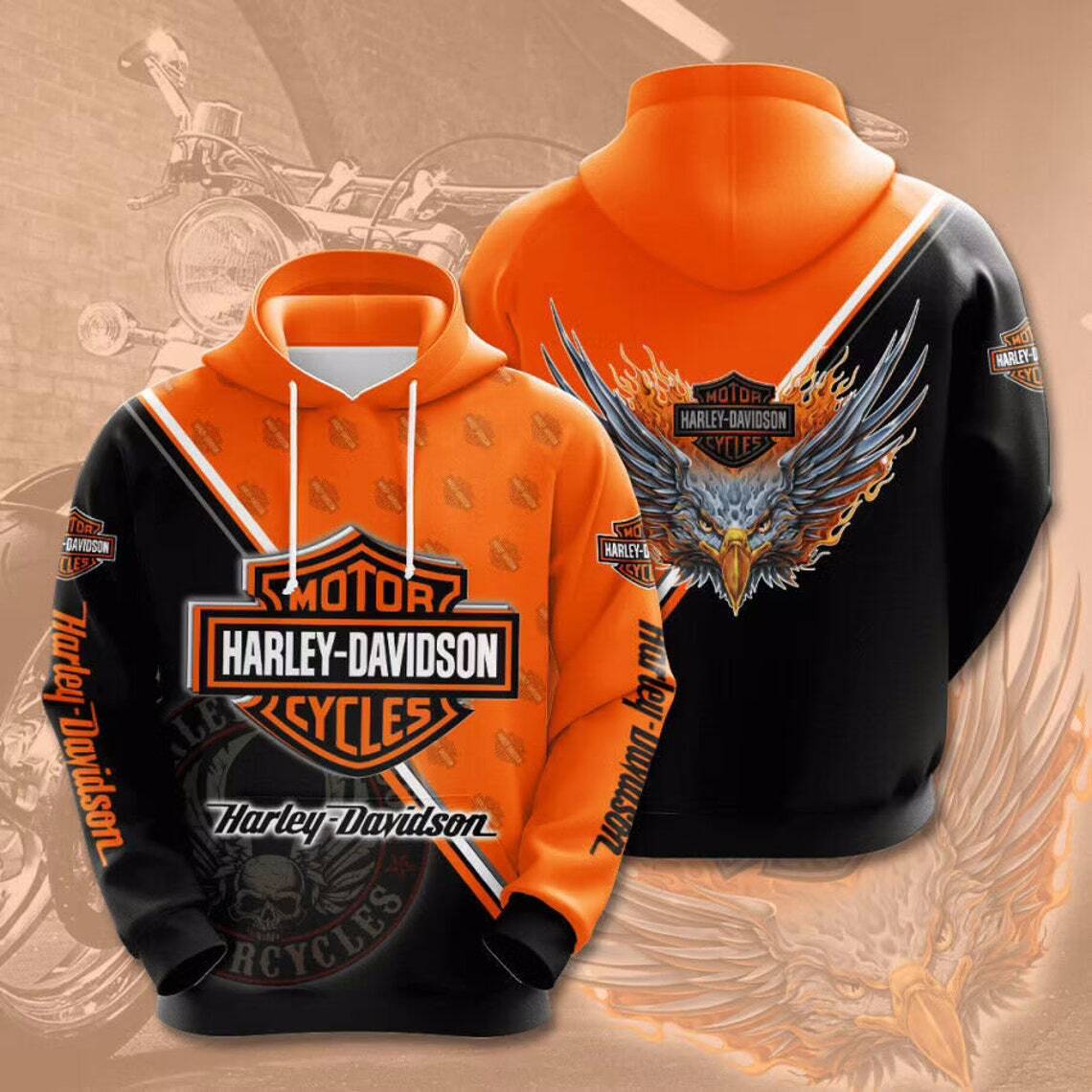 Толстовки Harley Davidson Sweden