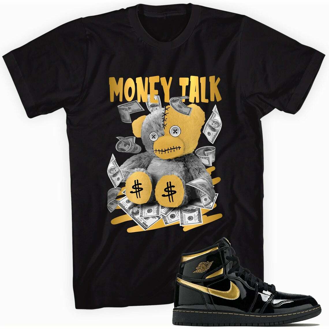 T-Shirt - Money Talk Unisex Mens Tshirt 