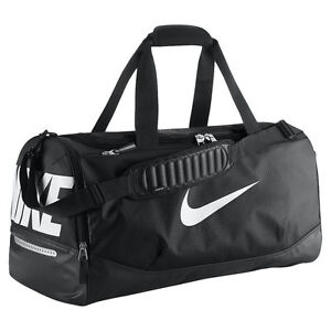 Nike MAX Air Duffle Bags - Black/Black/(White) for sale online | eBay