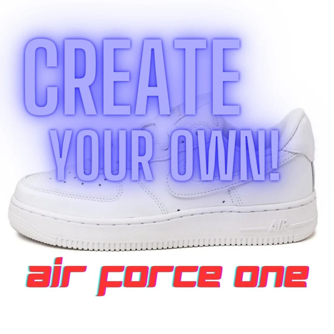 Pre-owned Nike Air Force 1 Red Rose Custom Low Floral White Black Shoes Mens Womens Kids