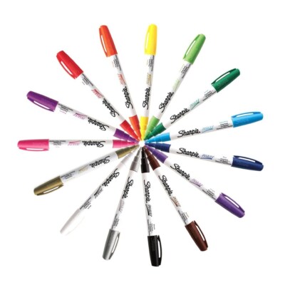 Sharpie Oil-Based Paint Marker, Fine Point, Choose from 15 Different Colors