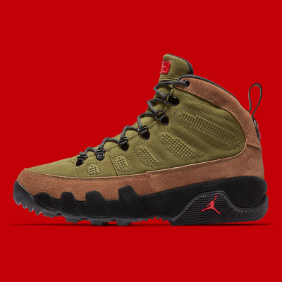 Air Jordan 9 Retro Boot NRG Military Brown Legion Green AR4491