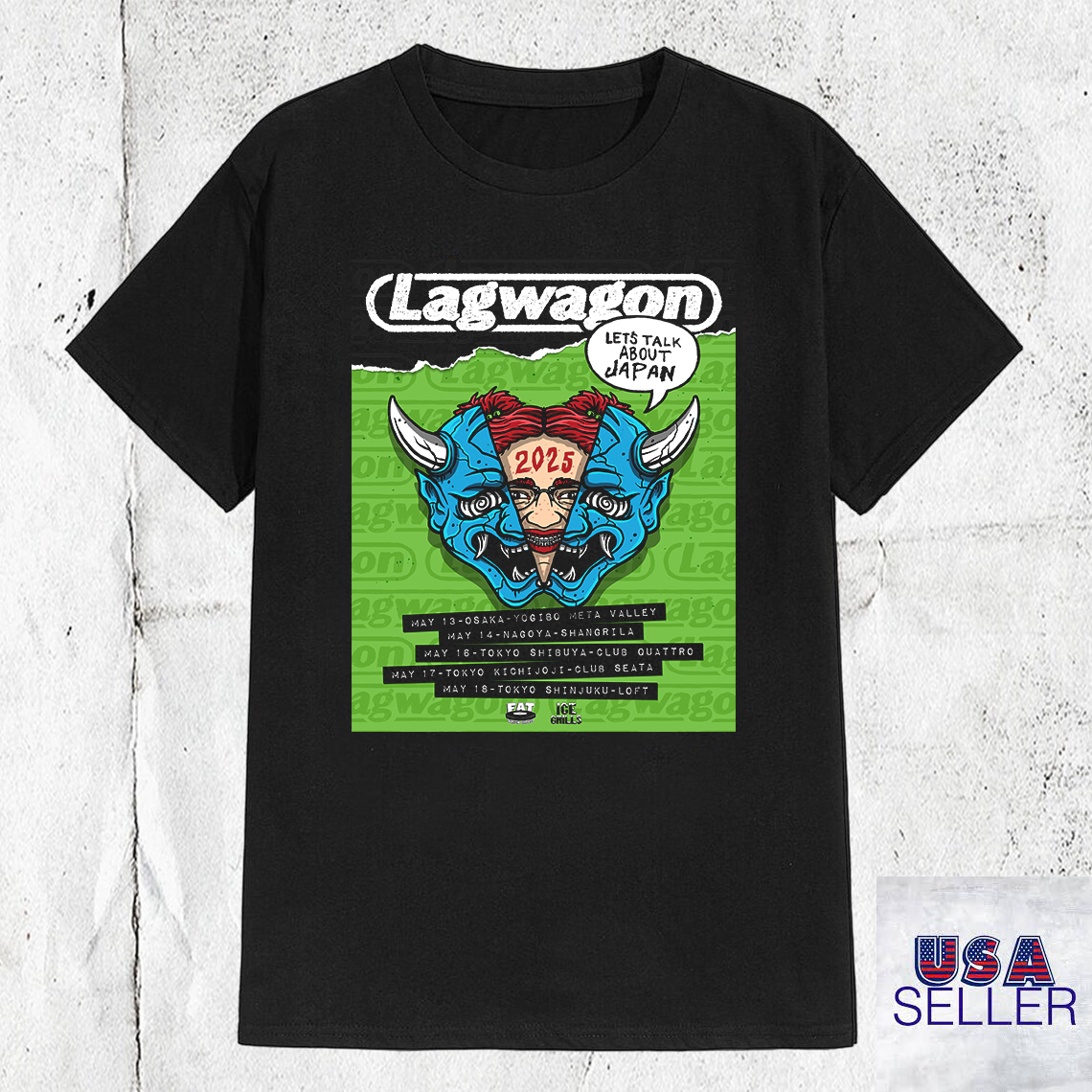 LAGWAGON JAPAN TOUR Tシャツ XXL Hi-STANDARD LAGWAGON JAPAN TOUR Tシャツ XXL Hi-STANDARD LAGWAGON JAPAN
