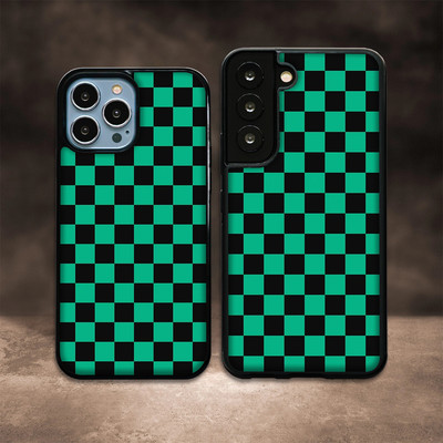 Luxury Tanjiro_Kamado Haori Cover for iPhone and Samsung Galaxy S Note Cases
