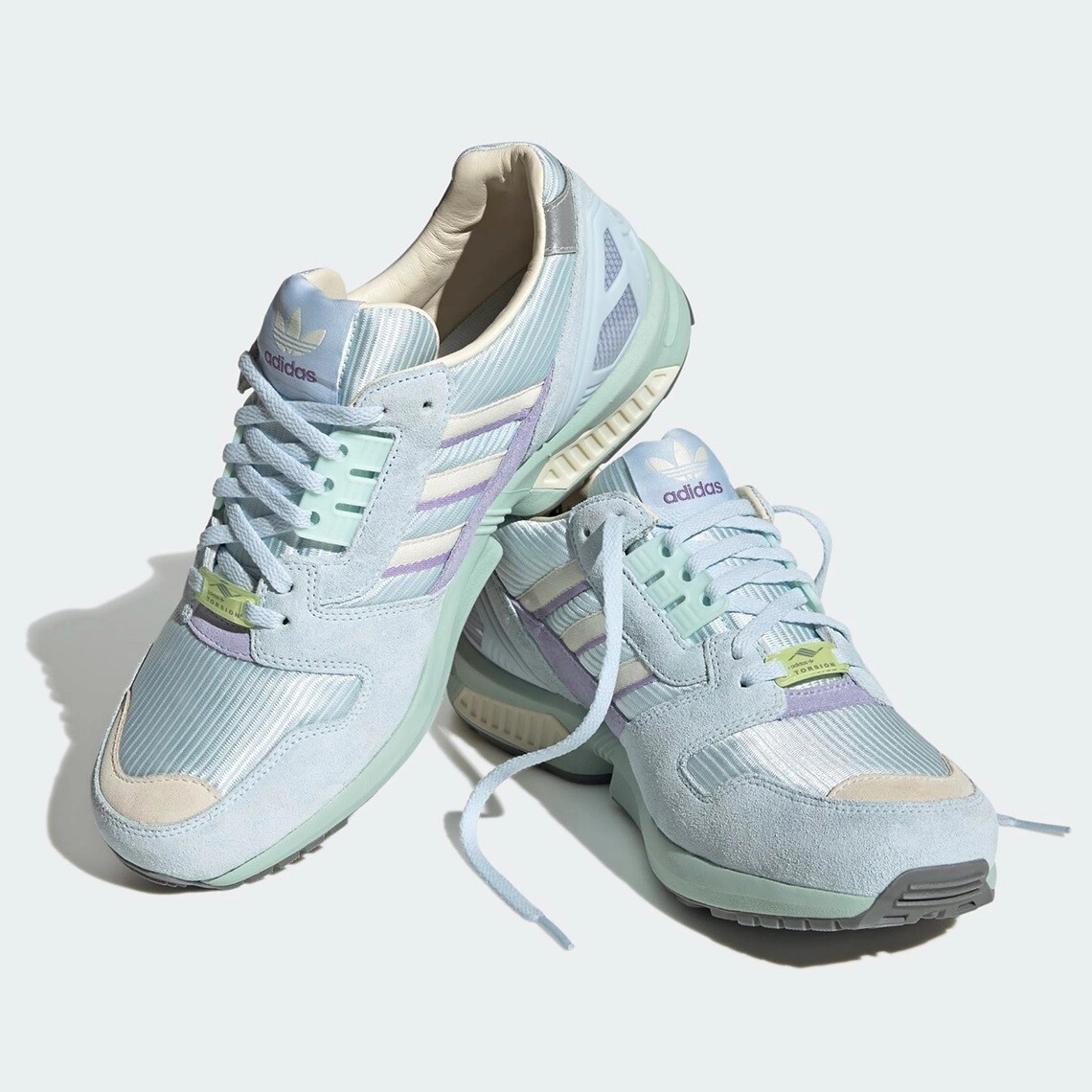 

[IF5383] Мужские кроссовки Adidas ZX 8000 Sky Tint/кремово-белый/прозрачно-серый *НОВИНКА*, Sky tint/cream white/clear grey, adidas ZX 8000