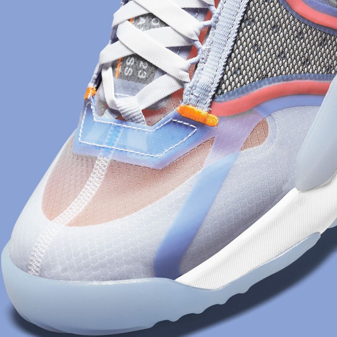 

Мужские кроссовки Nike Air Jordan Delta Breathe Clear Aluminium Silver Blue DM5444-101 размер 8,5, Синий, Jordan Delta