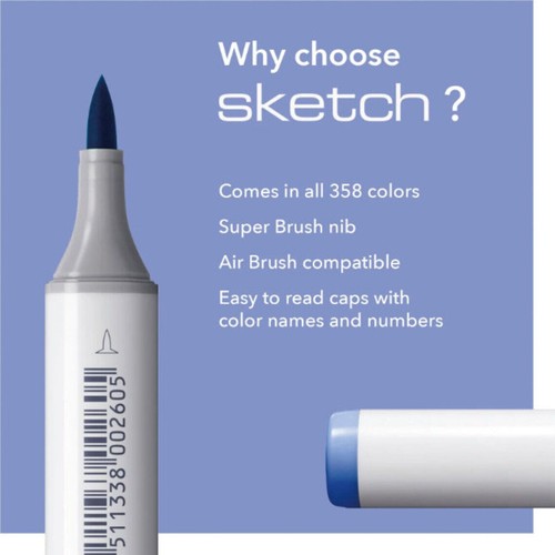 100, 110B, FB2 - FYR1* COPIC Sketch Marker - U.S. Authorized Retailer